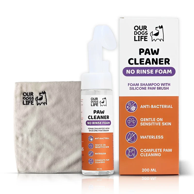 OurDogsLife Paw Cleaner & Towel for Dogs 200ml