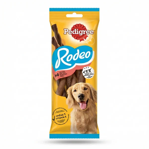 Pedigree Rodeo Ox Dog Chewy Treats 4pcs