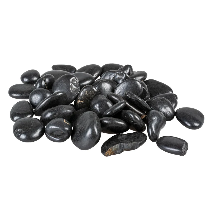 Aqua Della 2-3cm Aquarium Pebbles Black 1KG