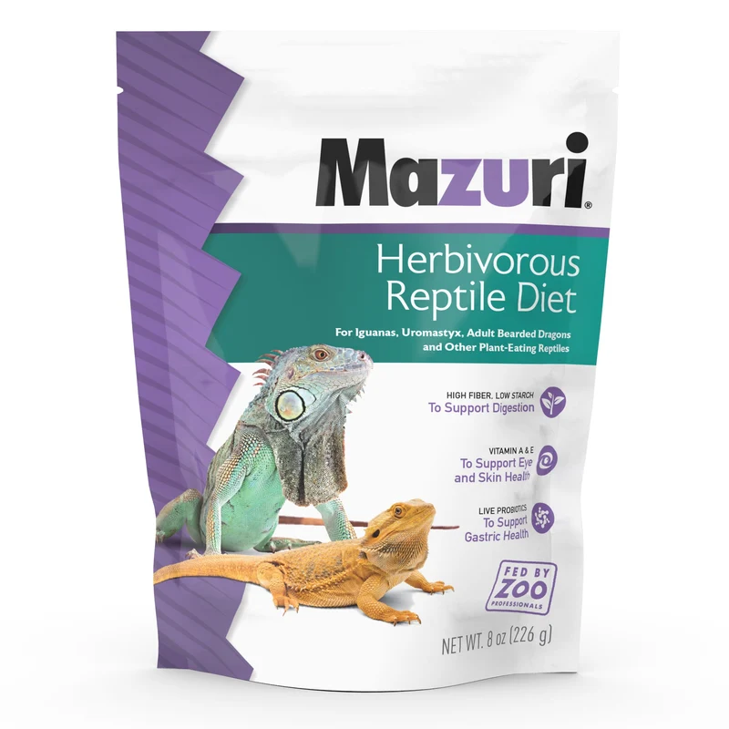 Mazuri Herb Reptile Diet Reptile Food 8OZ