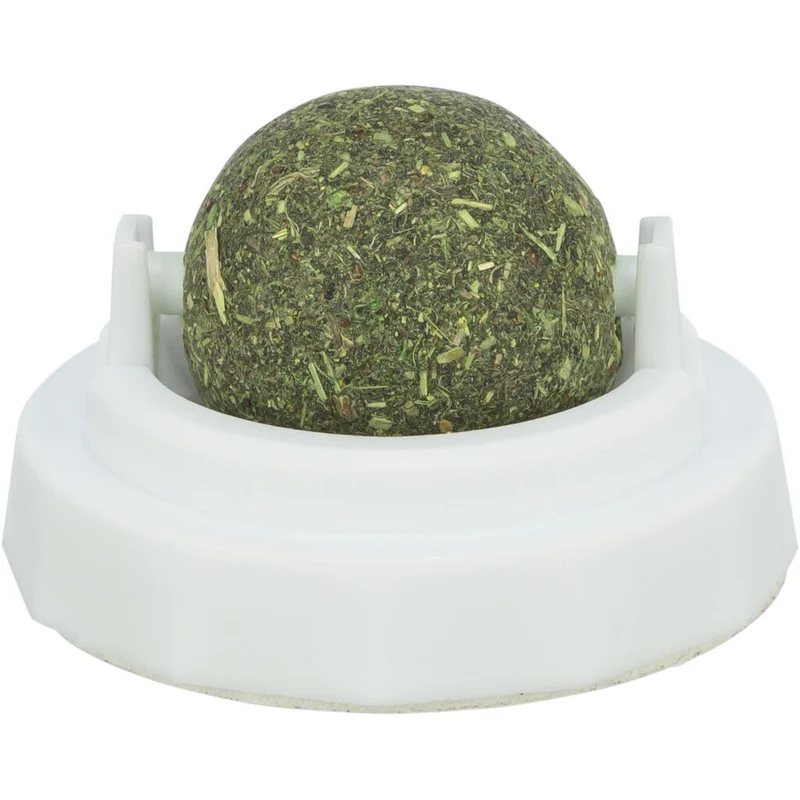 Trixie Catnip Ball Toy With Holder 5cm
