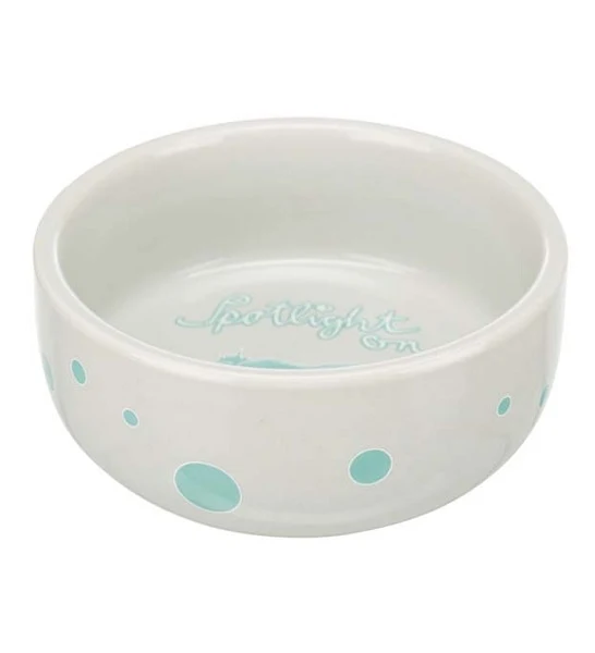 Trixie Bowl Spotlight Comic Guinea Pigs Ceramic Bowl for Small Pets