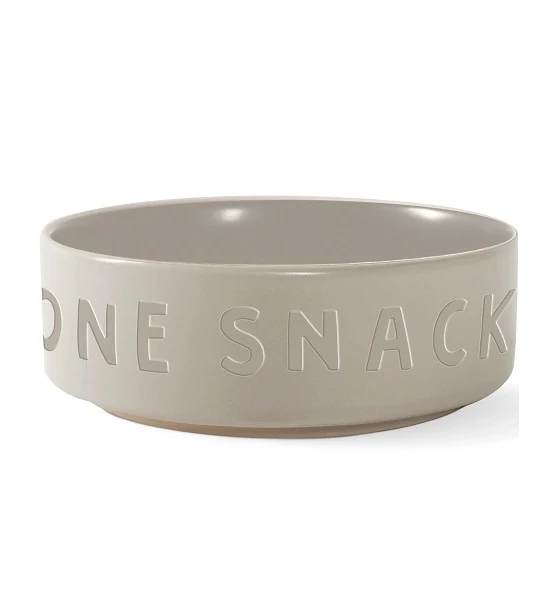 PetShop by Fringe Studio Sculpt Treat Words Dog Bowl 13x4cm