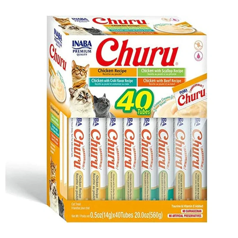 Inaba Churu Chicken Variety Box Cat Treats 40x14g