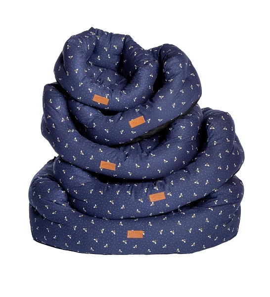 Danish Design FatFace Spotty Bees Deluxe Slumber Bed for Dogs