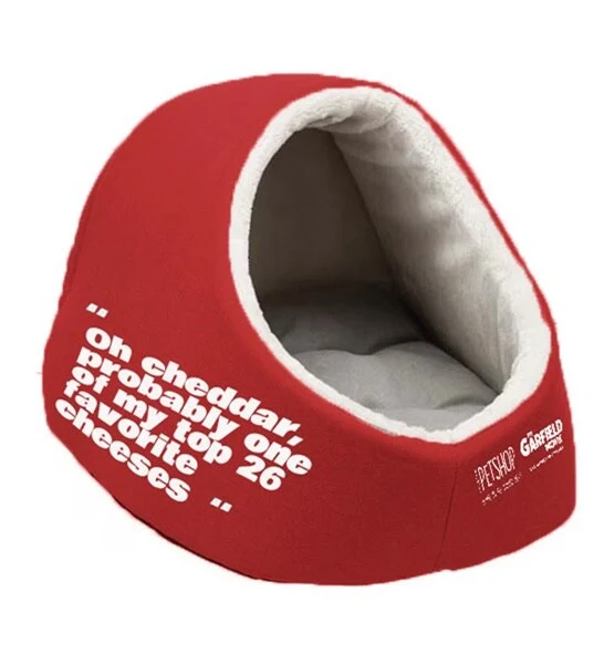 The Petshop|The Garfield Movie Oh Cheddar Cuddly Cave Bed 40x40cm