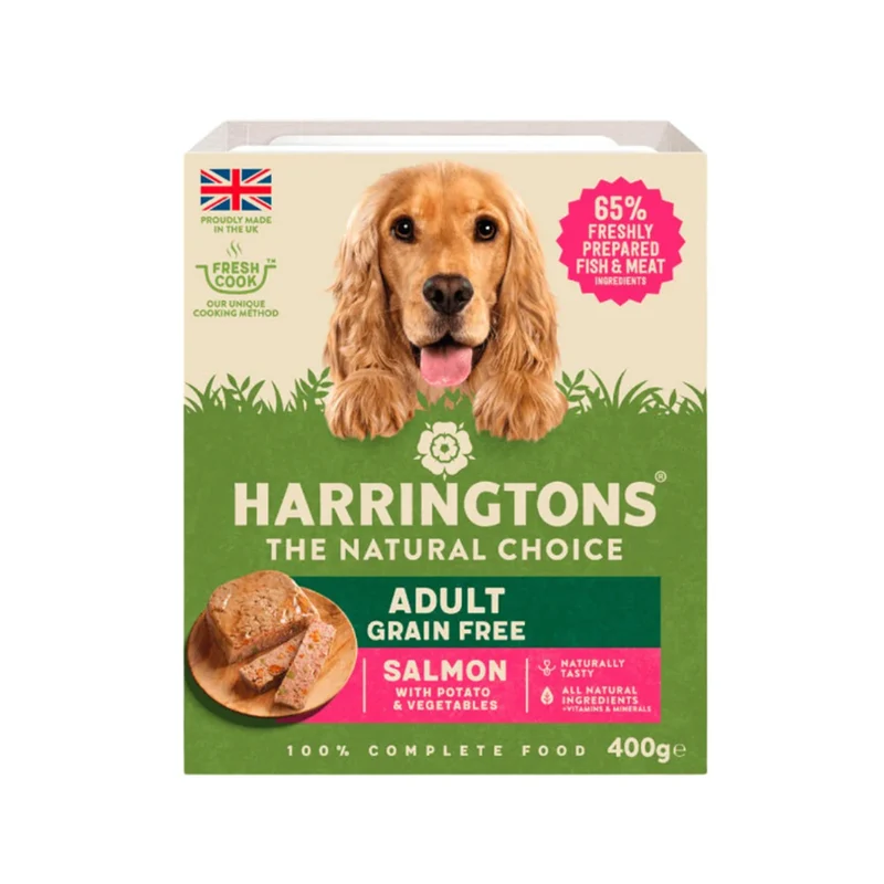 Harringtons Salmon Wet Dog Food 400G