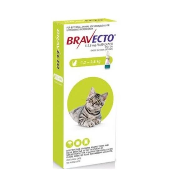 Bravecto Spot-on for Small Cats S
