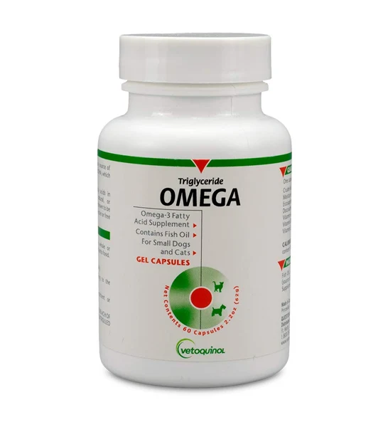 Vetoquinol Tri-Omega for Small Dogs & Cats 60 tablets