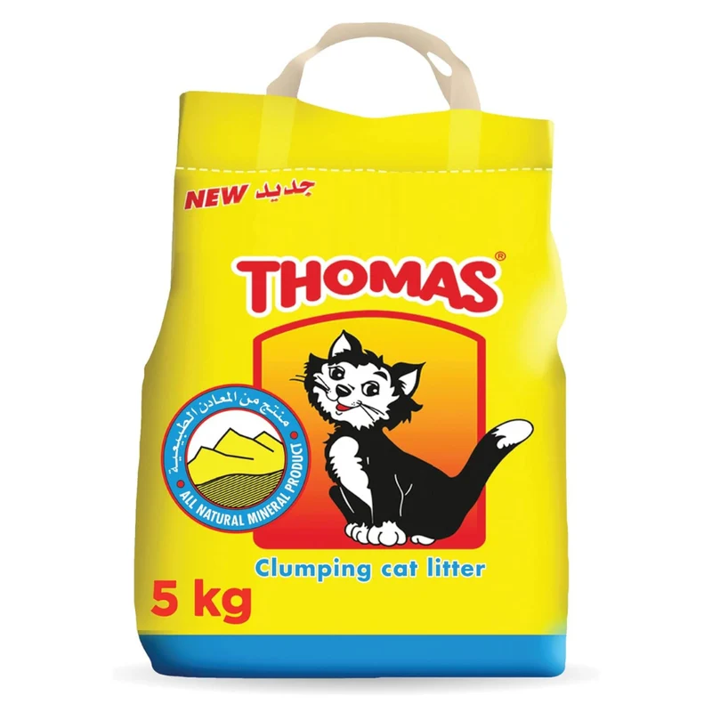 Thomas Natural Minerals Clumping Unscented Cat Litter