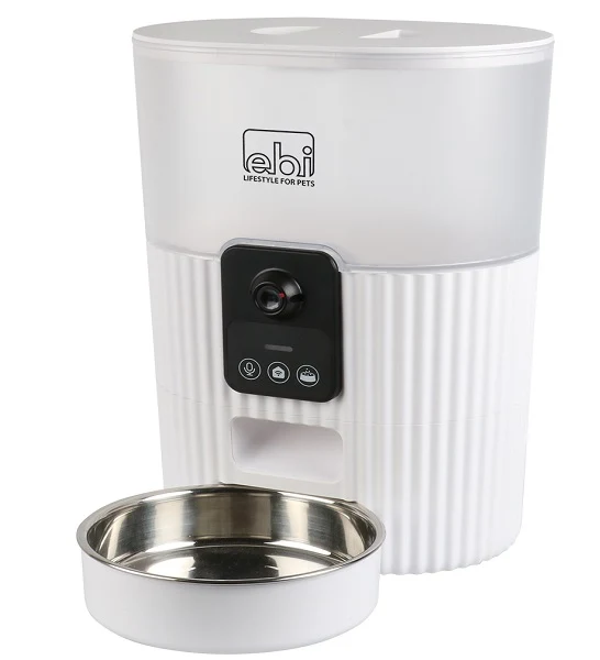 ebi Kualo Smart Feeder with Camera for Dogs & Cats 3.5L