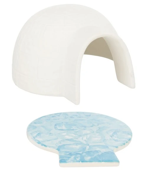 Trixie Igloo with Ceramic Cooling Plate for Small Pets 13x9x15cm