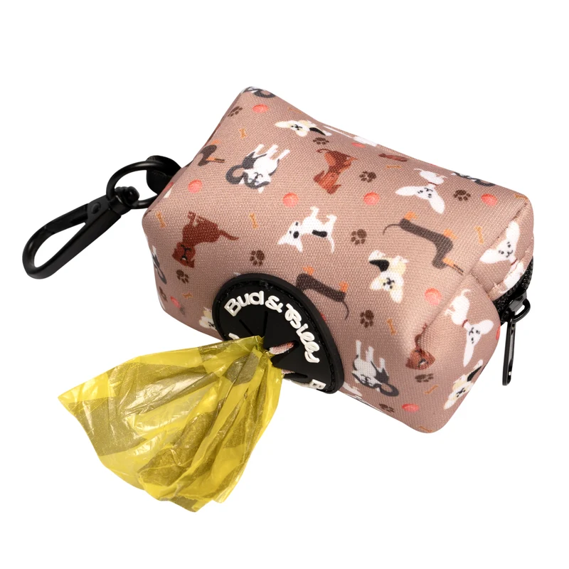 Bud & Billy Dog Park Pals Dog Poop Bag Holder 8x5x5cm