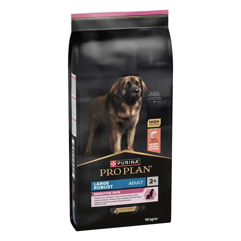 PURINA Pro Plan Adult Large Robust Sensitive Skin Dry Dog Food With Salmon 14KG