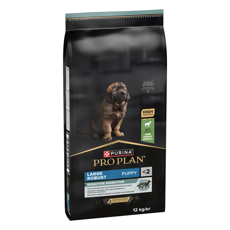 PURINA Pro Plan Large Robust Sensitive Digestion Puppy Dry Dog Food With Lamb 12KG