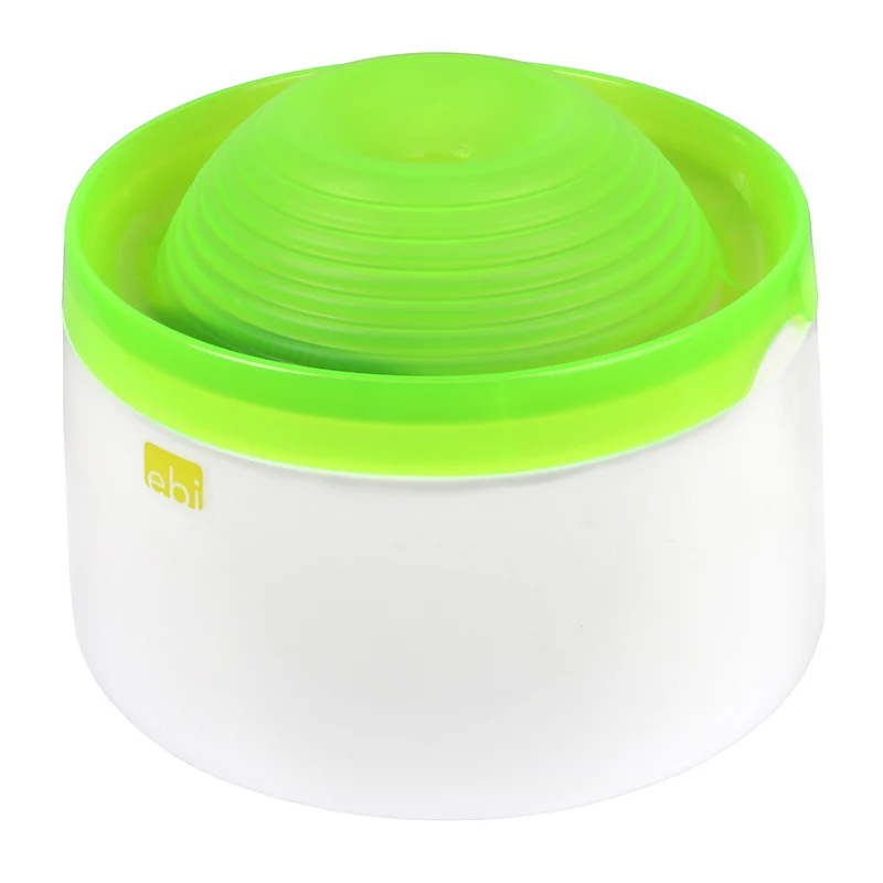 Ebi Mango Drinking Fountain 1.5L For Cats & Dogs Green 22x22x15cm