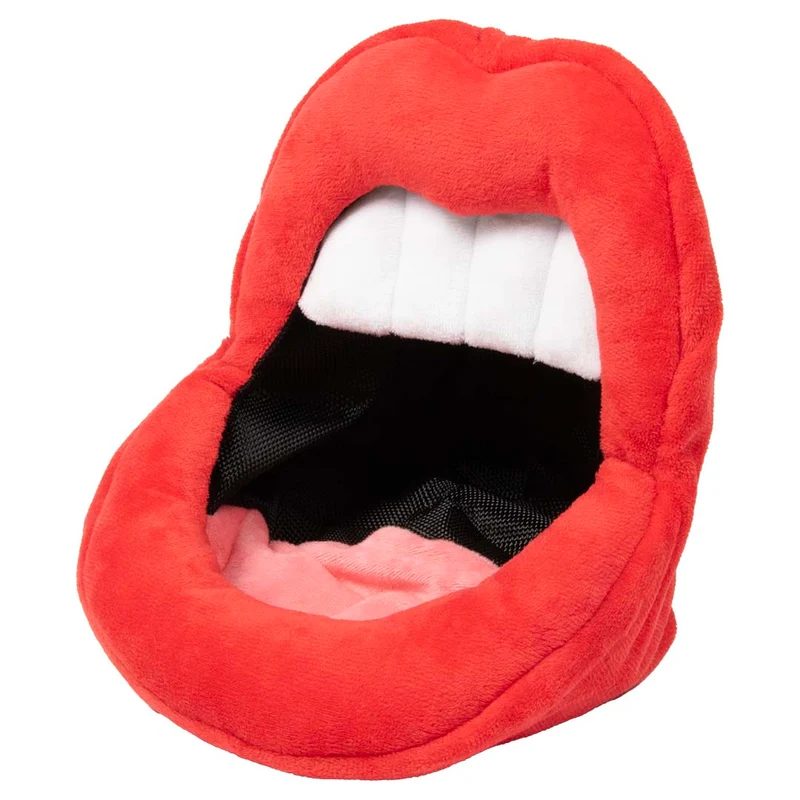 Ebi Coockoo Happy Hangry Cuddle Dog Toy Red 17x18x18cm