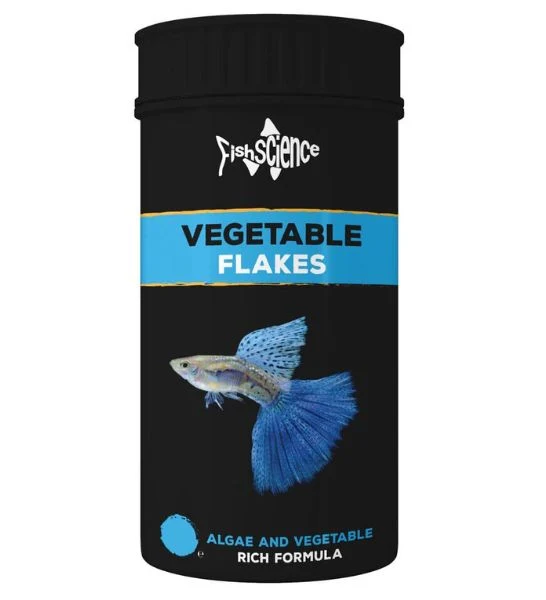 FishScience Vegetable Flake Fish Food 20G