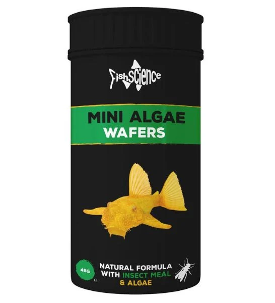 FishScience Mini Algae Wafers Fish Food 100G