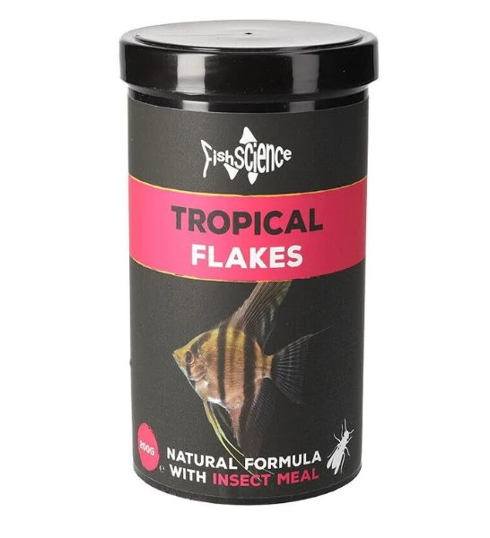 FishScience Tropical Flakes Fish Food