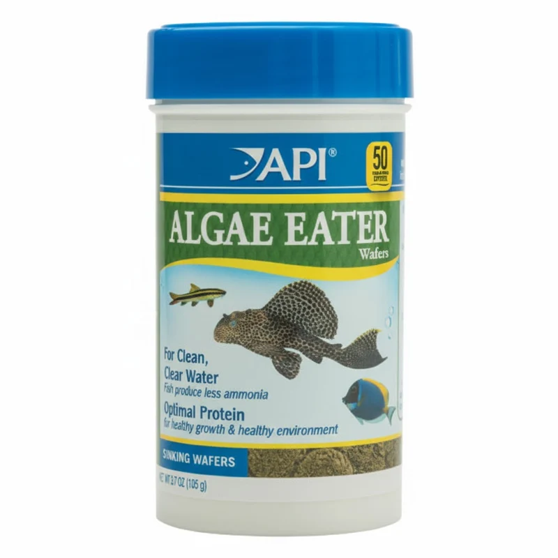 API Algae Eater Wafers Fish Food 3.7oz