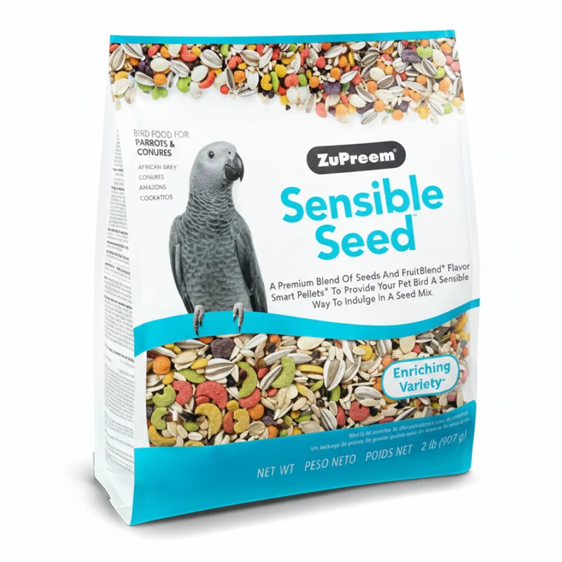 Zupreem Sensible Seed Parrots & Conures Food 2lb