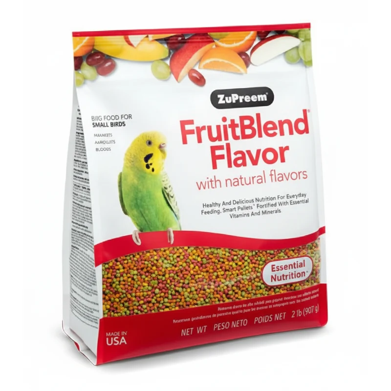 Zupreem Fruitblend Flavor For Small Birds Food 2lb
