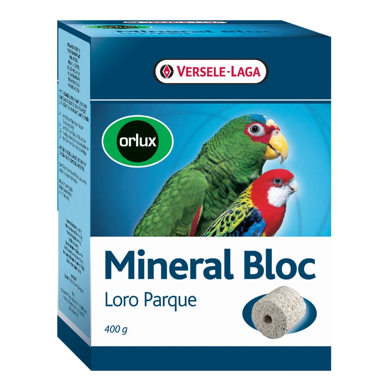 Versele Laga Orlux Mineral Bloc Loro Parque Bird Supplement 400G