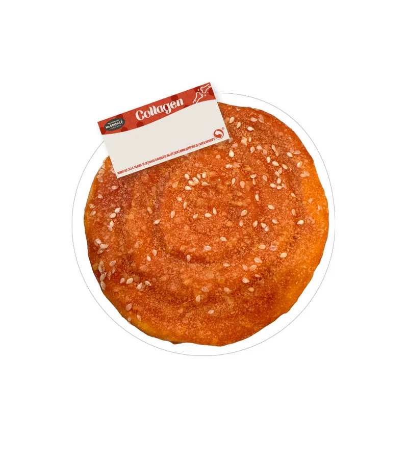 Hobbitalf Air Dried Collagen Cinnamon Roll With Chicken & Sesame Dog Treats 10cm