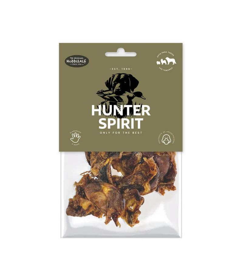 Hobbitalf Air Dried Duck Gizzards Dog Treats 150G