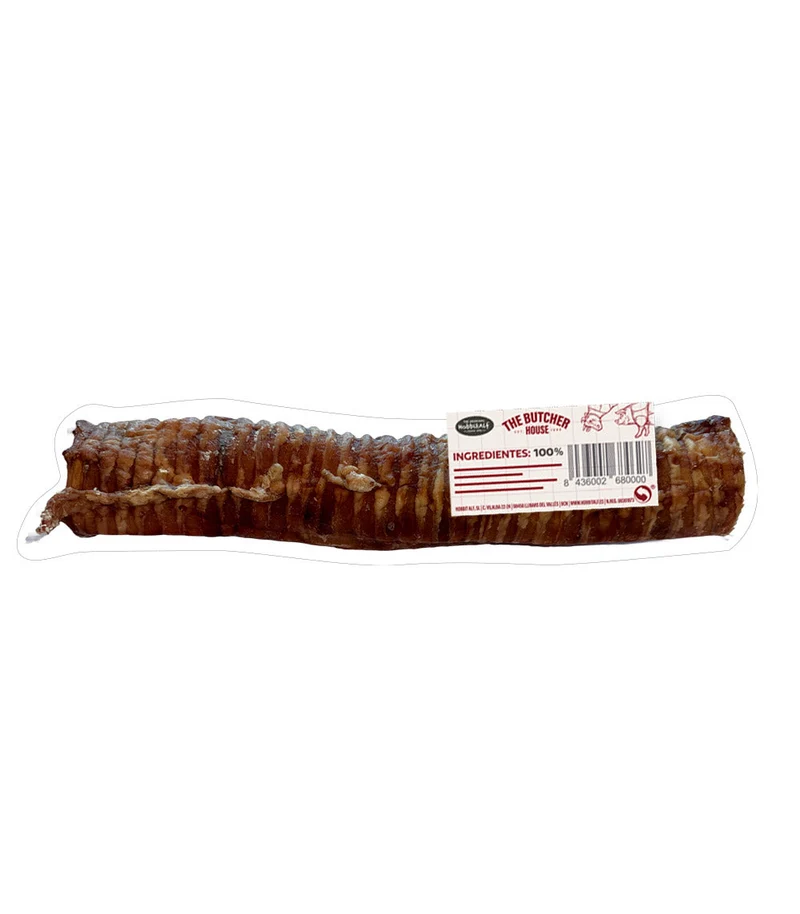 Hobbitalf Air Dried Extra Smoked Beef Trachea Dog Treats 30-35cm