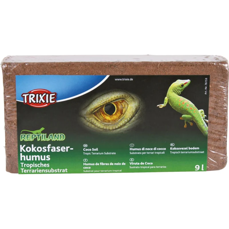 Trixie Coco Soil Reptile Tropical Terrarium Substrate 9L