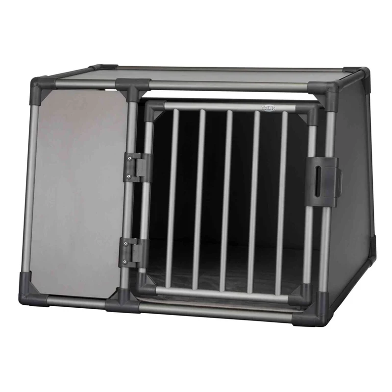 Trixie Aluminium Transport Crate Box For Dogs Graphite 92x64x78cm