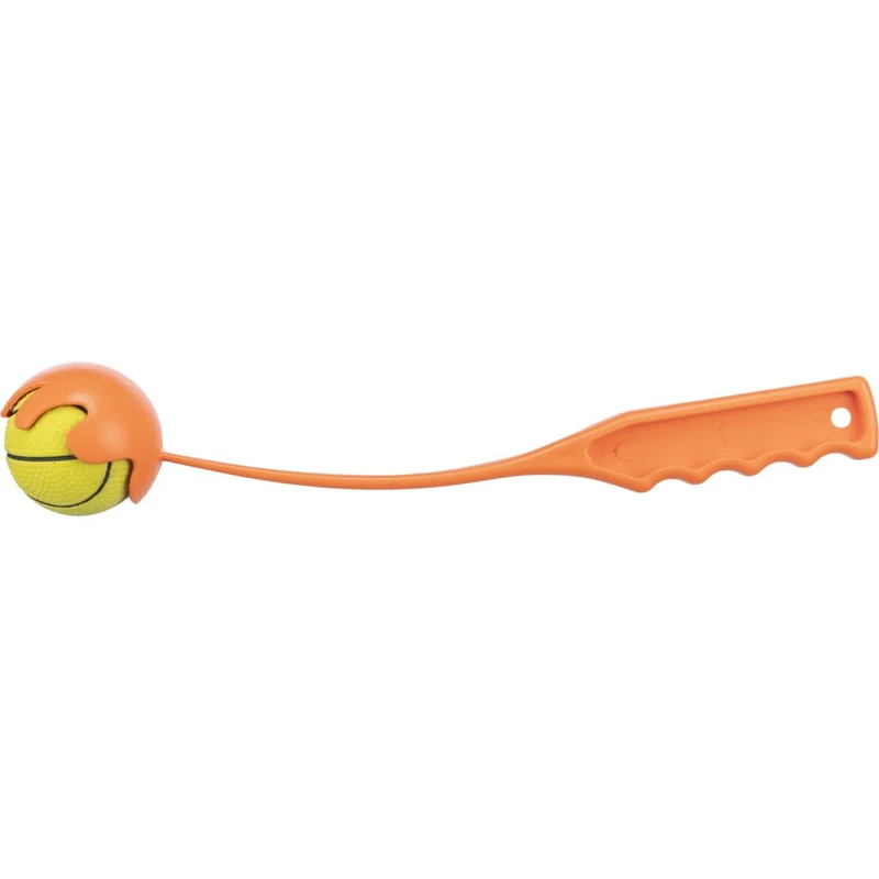 Trixie Ball Catapult With Plastic Handle Dog Toy