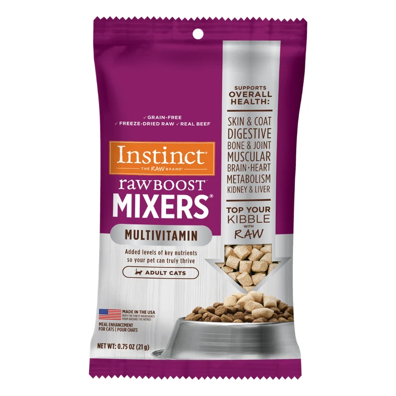 Instinct Raw Boost Mixers Freeze Dried Multivitamin Cat Food Topper