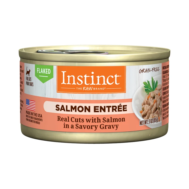 Instinct Flaked Salmon Entree Wet Cat Food 3oz