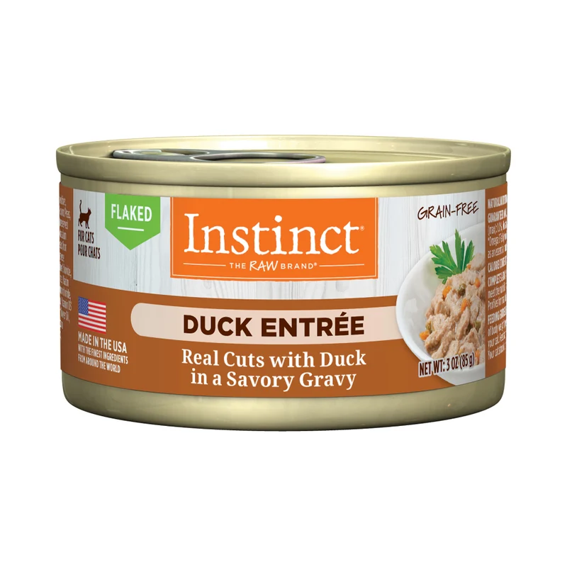 Instinct Flaked Duck Entree Wet Cat Food 3oz