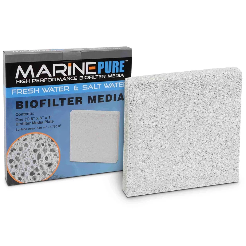CerMedia Marine Pure Aquarium Biofilter Media Plate 20x20x2.5cm