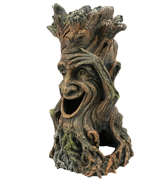 Aqua D'Ella Tree Face 2 Aquarium Decor 13x11x23cm