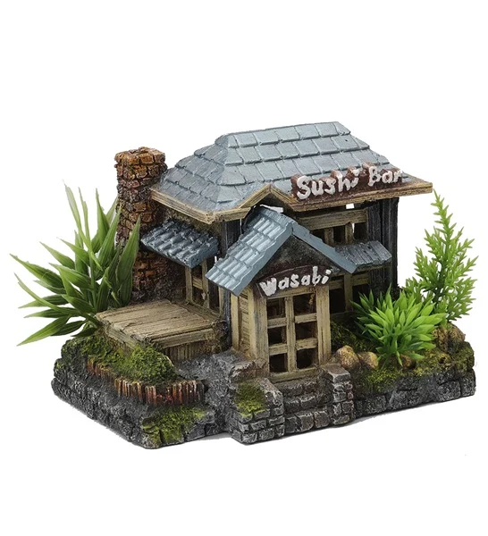 Aqua D'Ella Sushi Bar Aquarium Decor 15x10.7x11cm