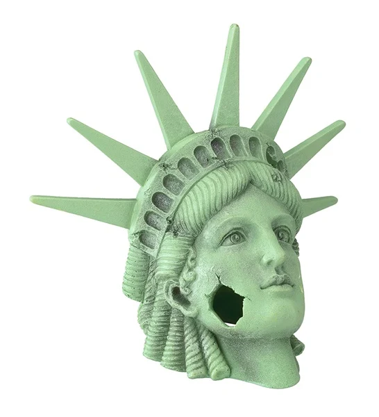 Aqua D'Ella Lady Liberty Aquarium Decor 25x16x22cm