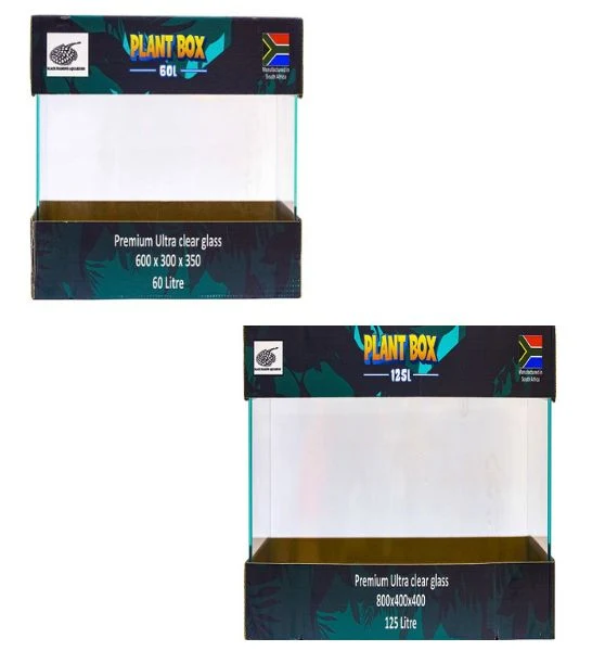 Exotic Aquariums Plant Tank Glass Aquarium 60-125L