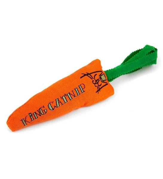 King Catnip Carrot Cat Toy 26x3.5x6cm