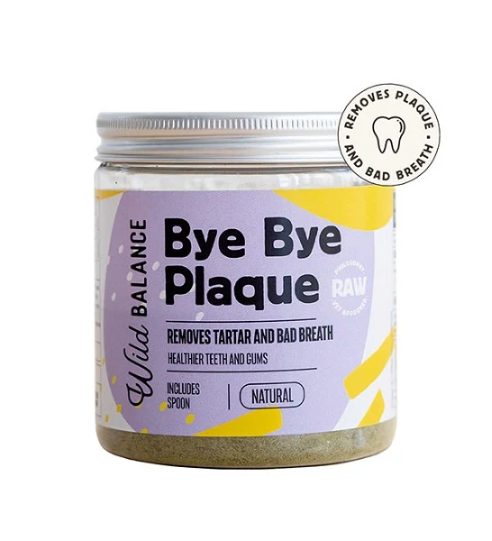 Wild Balance Bye Bye Plaque Supplement for Dogs & Cats 100g