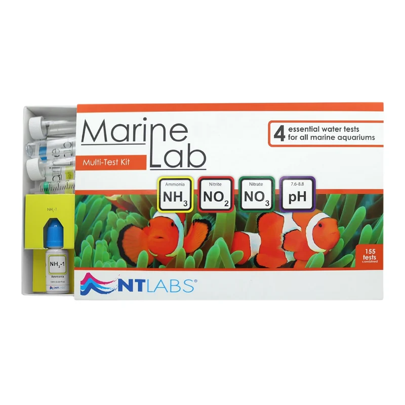 NT Labs Marine Lab Multi Test Kit 155 Tests