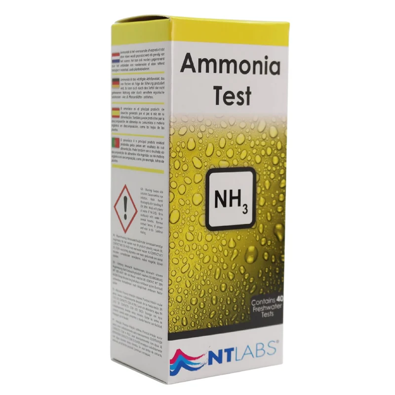 NT Labs Aquarium Ammonia NH3 Test Kit 40 Tests