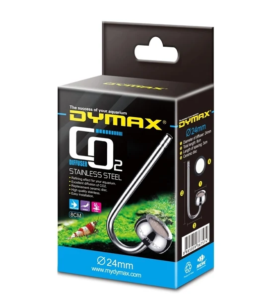 Dymax Aquarium Stainless Steel CO2 Diffuser