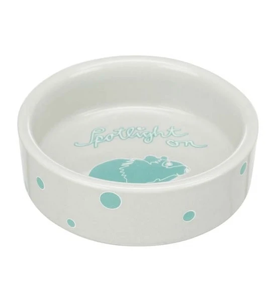 Trixie Bowl Spotlight Comic Hamsters Ceramic Bowl for Small Pets