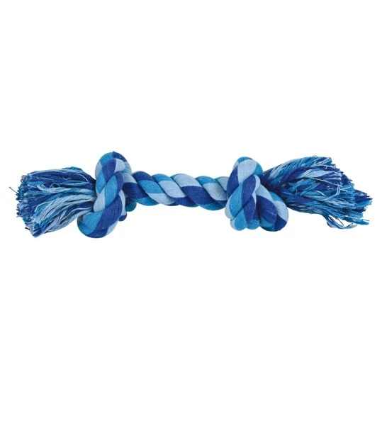 Trixie Denta Fun Playing Rope Bone Tug & Chew Toy for Dogs