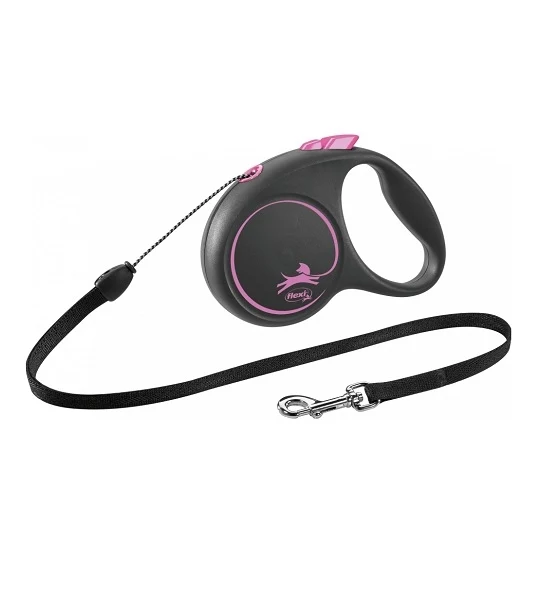 Trixie flexi BLACK DESIGN Cord Leash